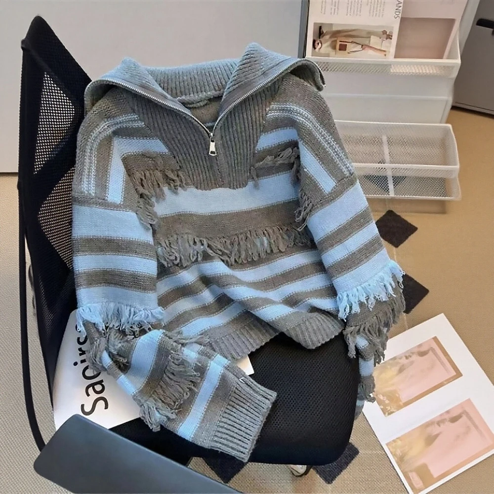 

Свитер с длинными рукавами и круглым вырезом в деловом стиле, облегающий дизайн, прямой рукав, без украшения, модный женский топ