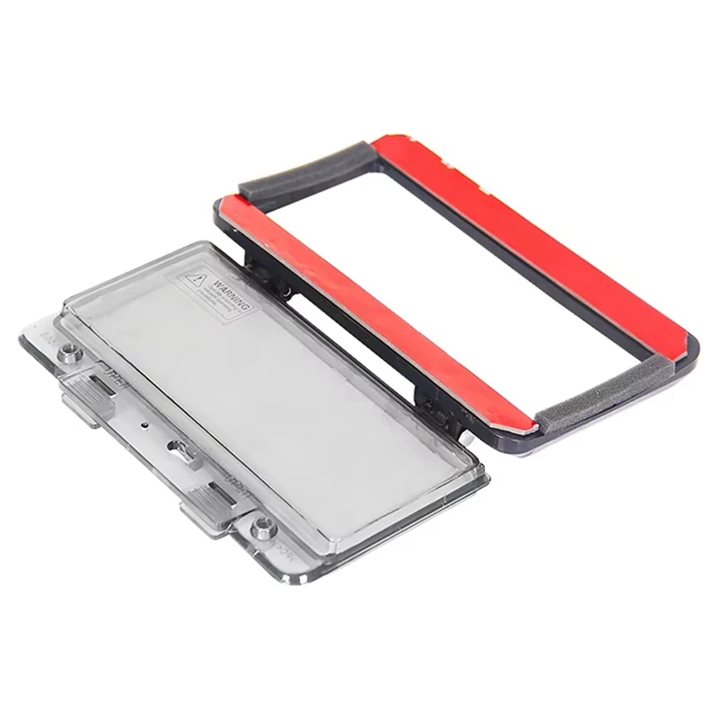 لوحة تكييف الهواء الخلفية للسيارة غطاء مضاد للركلة لملحقات حماية مفتاح تكييف الهواء Haval H9 2024 2025 #6