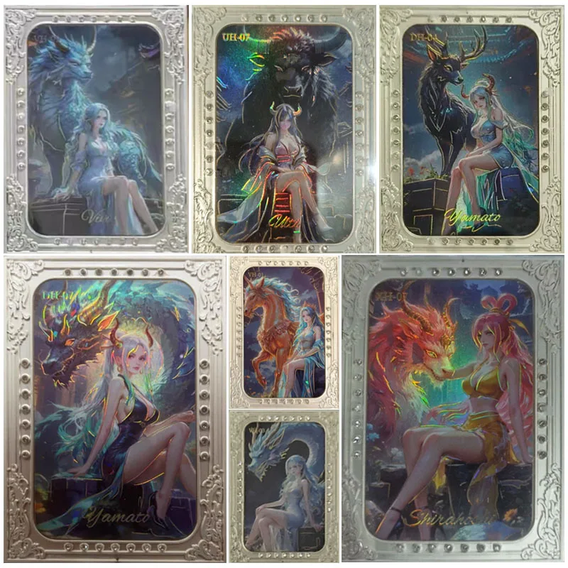 

Аниме цельные металлические карты Yamato Nefertari D Vivi Shirahoshi Ulti коллекционные карты подарки на Рождество и день рождения детские игрушки