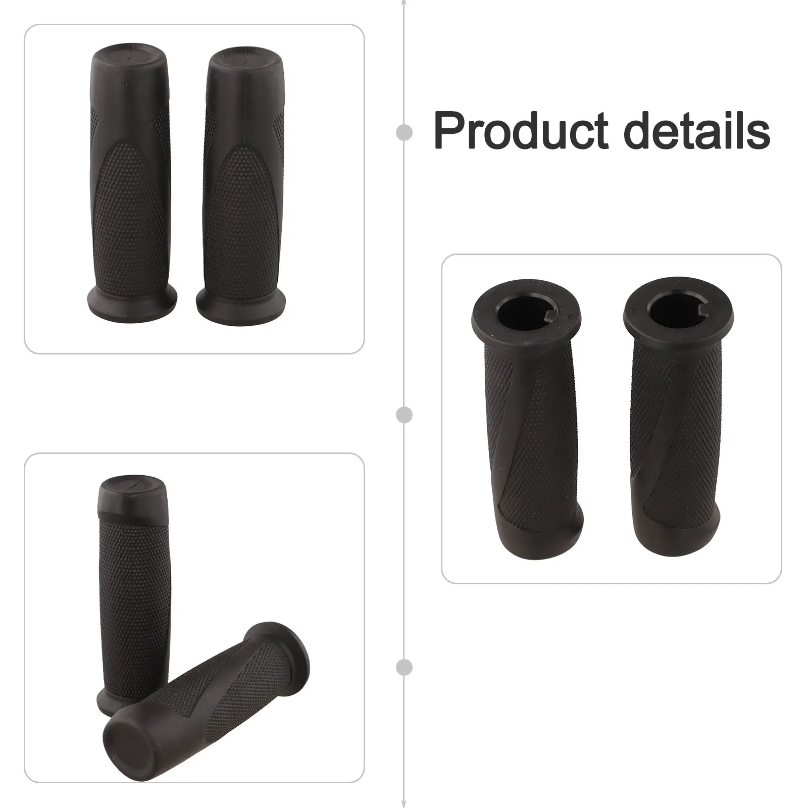 

Rubber Handlebars For Scooters Electric Scooter Handlebars Non Slip Handlebars For Scooters Quick Installation Process