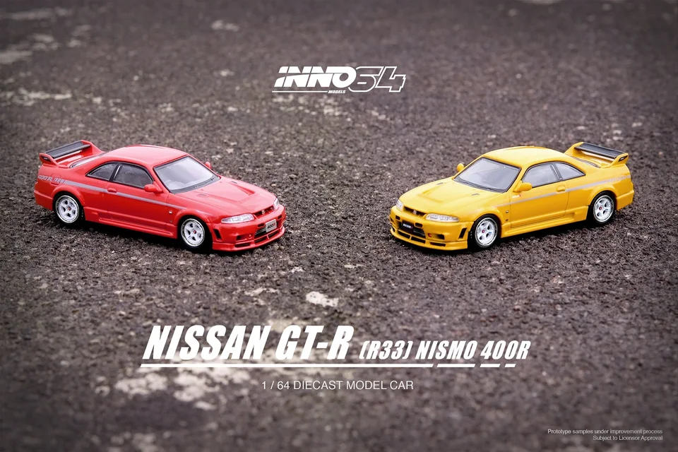 INNO 1/64 SKYLINE GTR (R33) Diecast Car Model - AliExpress 26