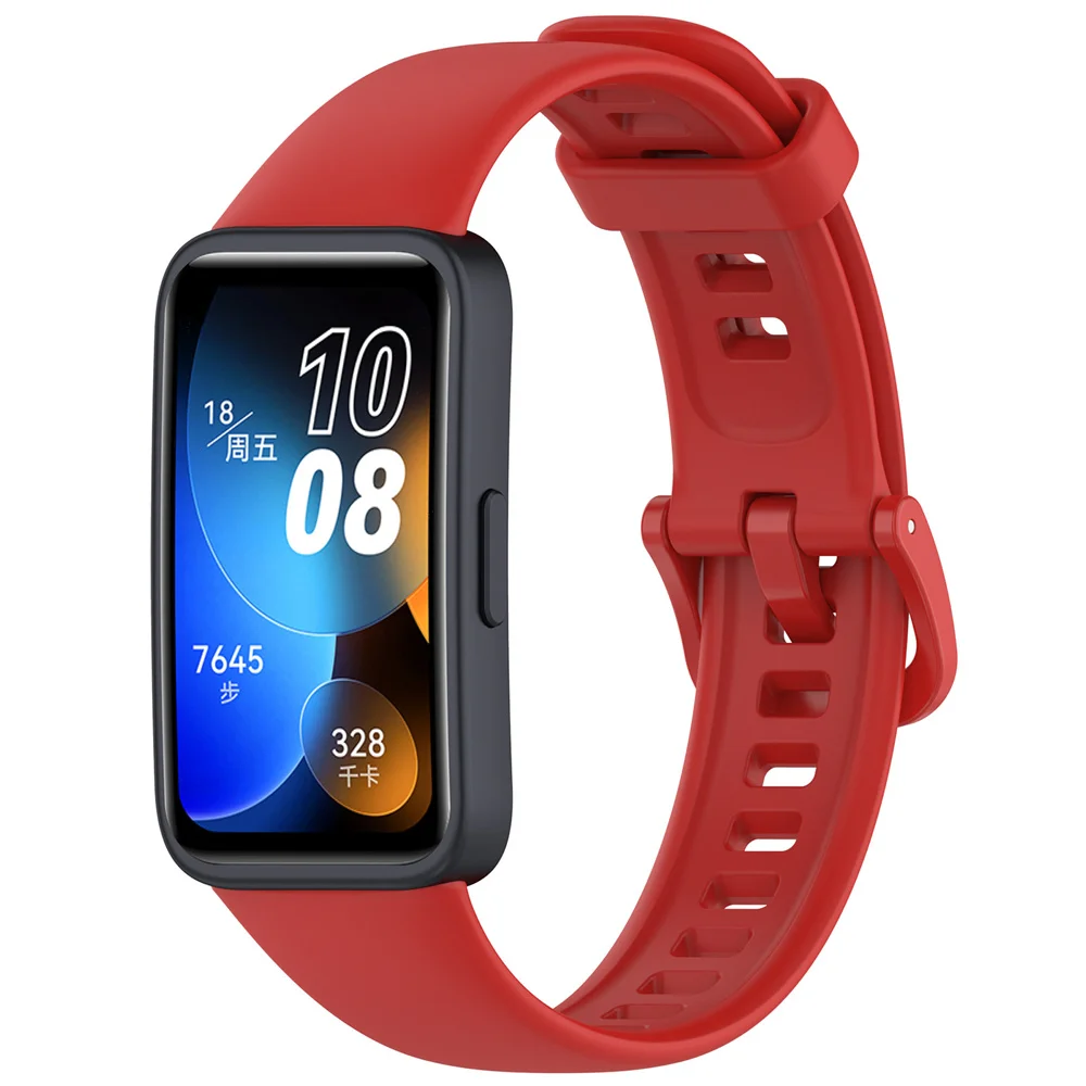 Gel Strap Stylish Durable Highly Functional Must-have Versatile Trendy Adjustable Strap Smartwatch Band 8 Comfortable