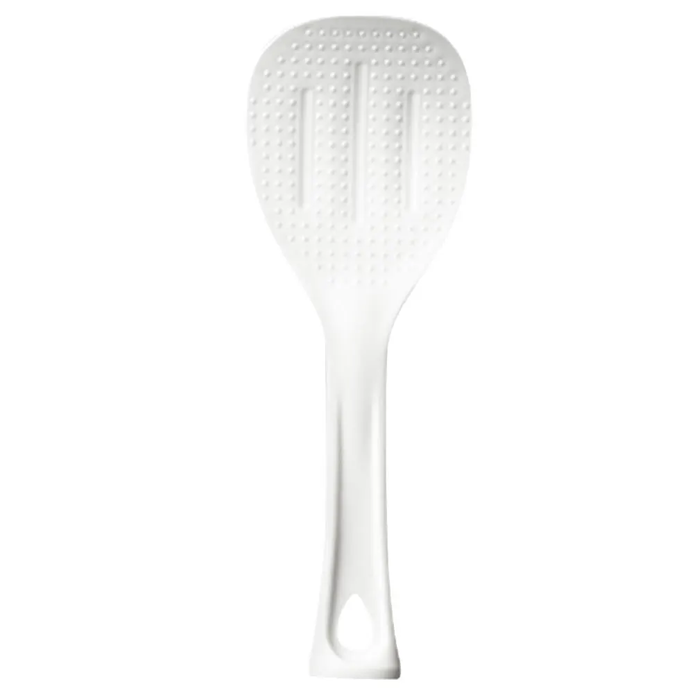 وعاء طبخ الأرز الكهربائي ملعقة مقاومة للاهتراء قابلة لإعادة الاستخدام غير عصا المطبخ الأرز مجداف مريحة المنزلية مغرفة البلاستيك تخدم