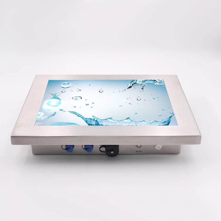 

IP67 IP69K Waterproof Dustproof Touch Panel PC With Stainless Steel Enclosure