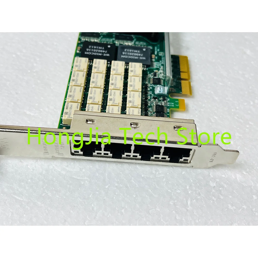 Imagem -04 - Interface Elétrica para Silicone 4-port Gigabit I350am4 Rj45 Net-work Card Pe2g4bpi35la-sd