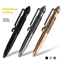 Tactical Self Defense Pen - Tungsten Steel B2 Tip for Outdoor Survival EDC Multi-Tool with Glass Breaker & Writing Function