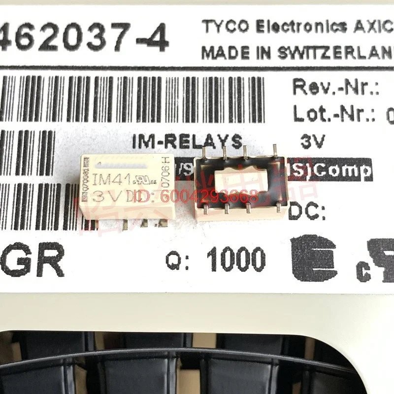 

10 шт. IM41GR IM41 3VDC 100% НОВЫЕ РЕЛЕ с магнитной фиксацией, 8 контактов, 3В, отличное состояние