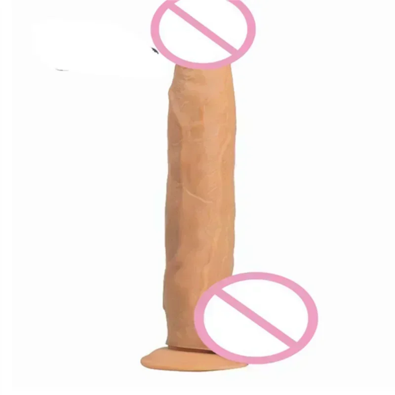 Flexible G-spot Dildo with Curved Shaft and Ball Ealistic Dildo with Powerful Suction CupRealistic Penis Sex Toy for Adult 18+