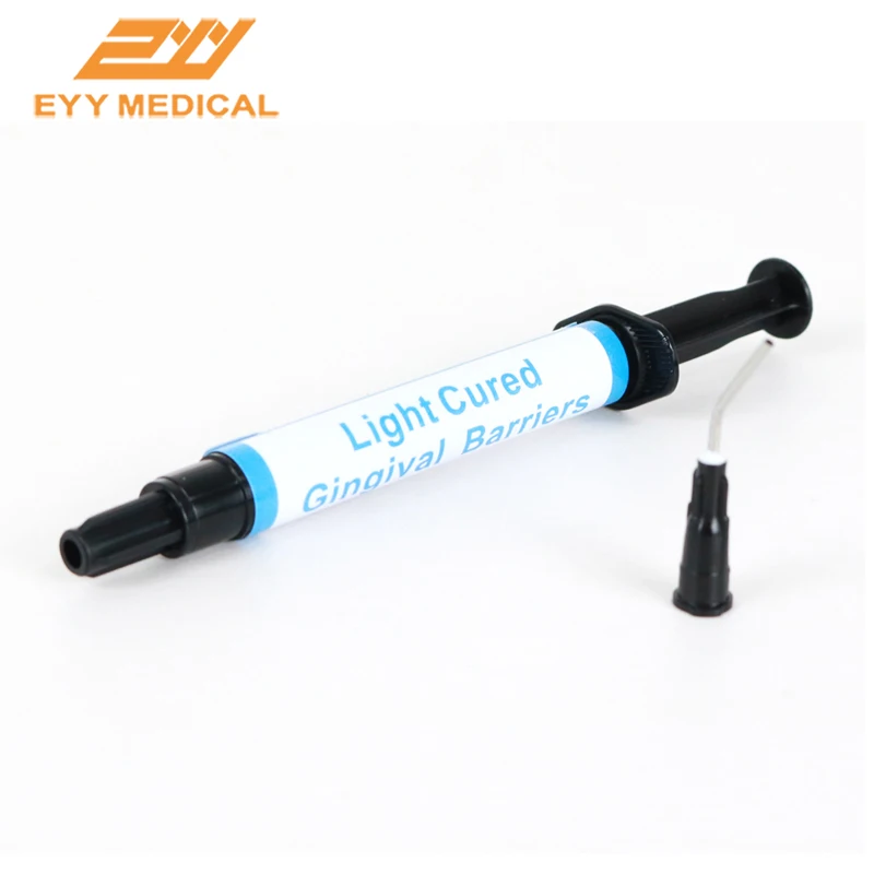 Dendal Light-curable Light Curing Composite barrier Resin Material Oral Filling Tools Delivery Tips Etch GelAdhesive Bonding