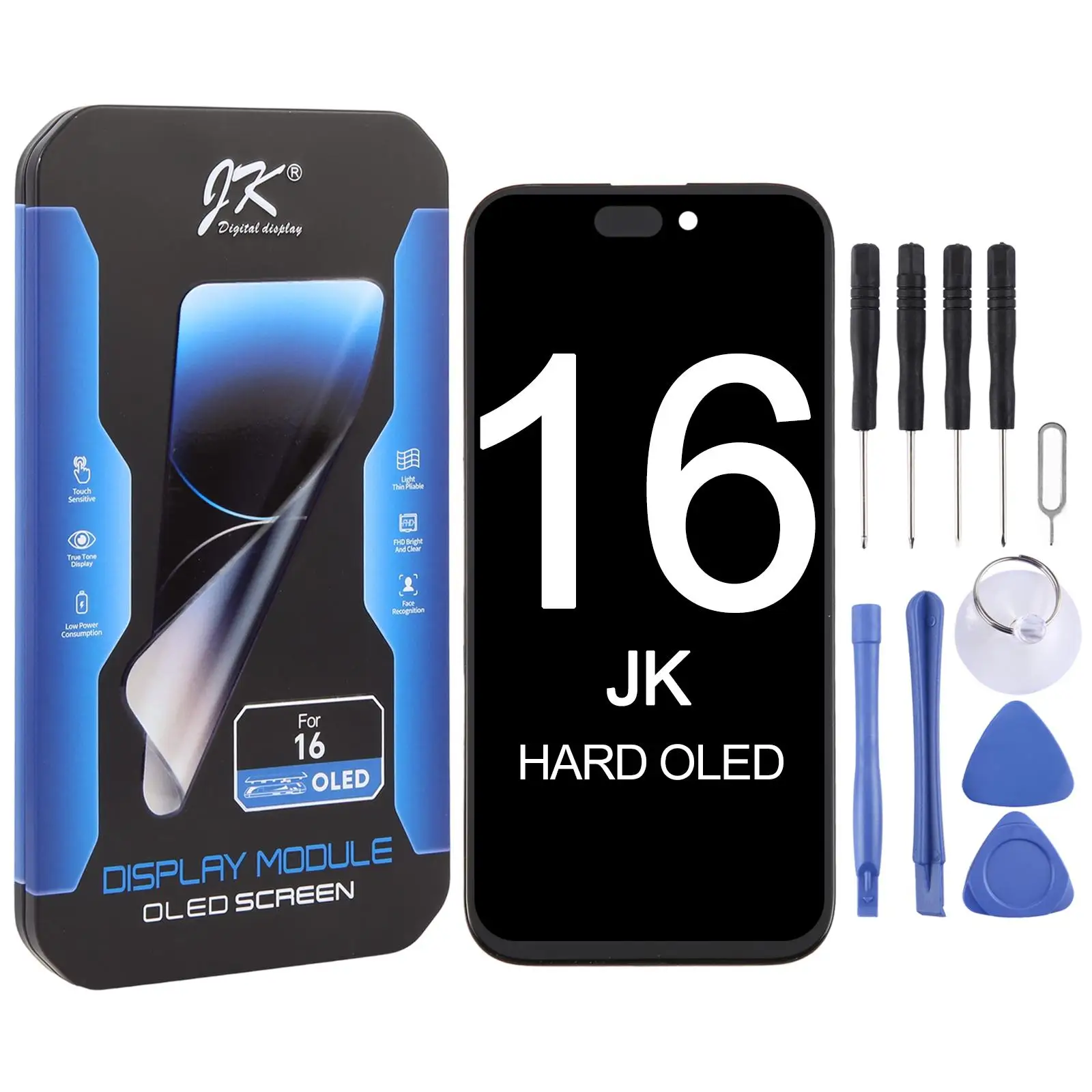

JK HARD OLED Screen LCD Display Replacement for iPhone 16