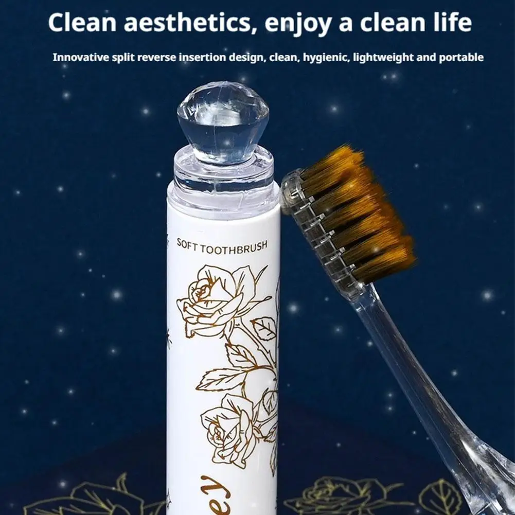 

for Adults Teeth Brushes Travel Toothbrush Outdoor Camping Portable Folding Small Tooth Brush Traveling Toothbrushes 1/3PCS