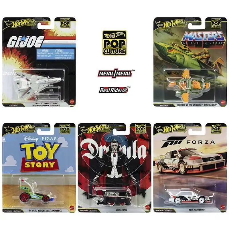 

Pre Sale Original Hot Wheels HXD63 POP Culture Serise Die Cast Model Toys Car Dracula Forza Toy Store Collection Surprise Toys