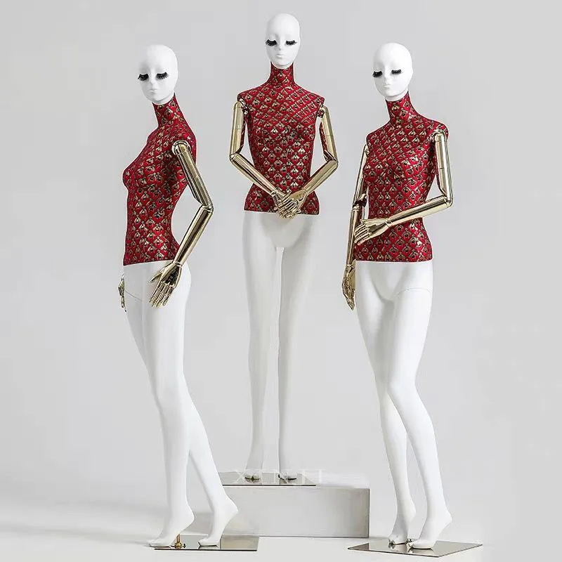 New Different Styles Flexible Hand Mannequin Full body Women Model Customized By Factory