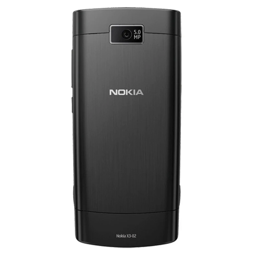 Nokia X3-02 Backup Phone 2.4-inch 860mAh Series40 3.5mm Touch Typing Nokia Affordable Phone WiFi Bluetooth 128MB+64MB Unlock
