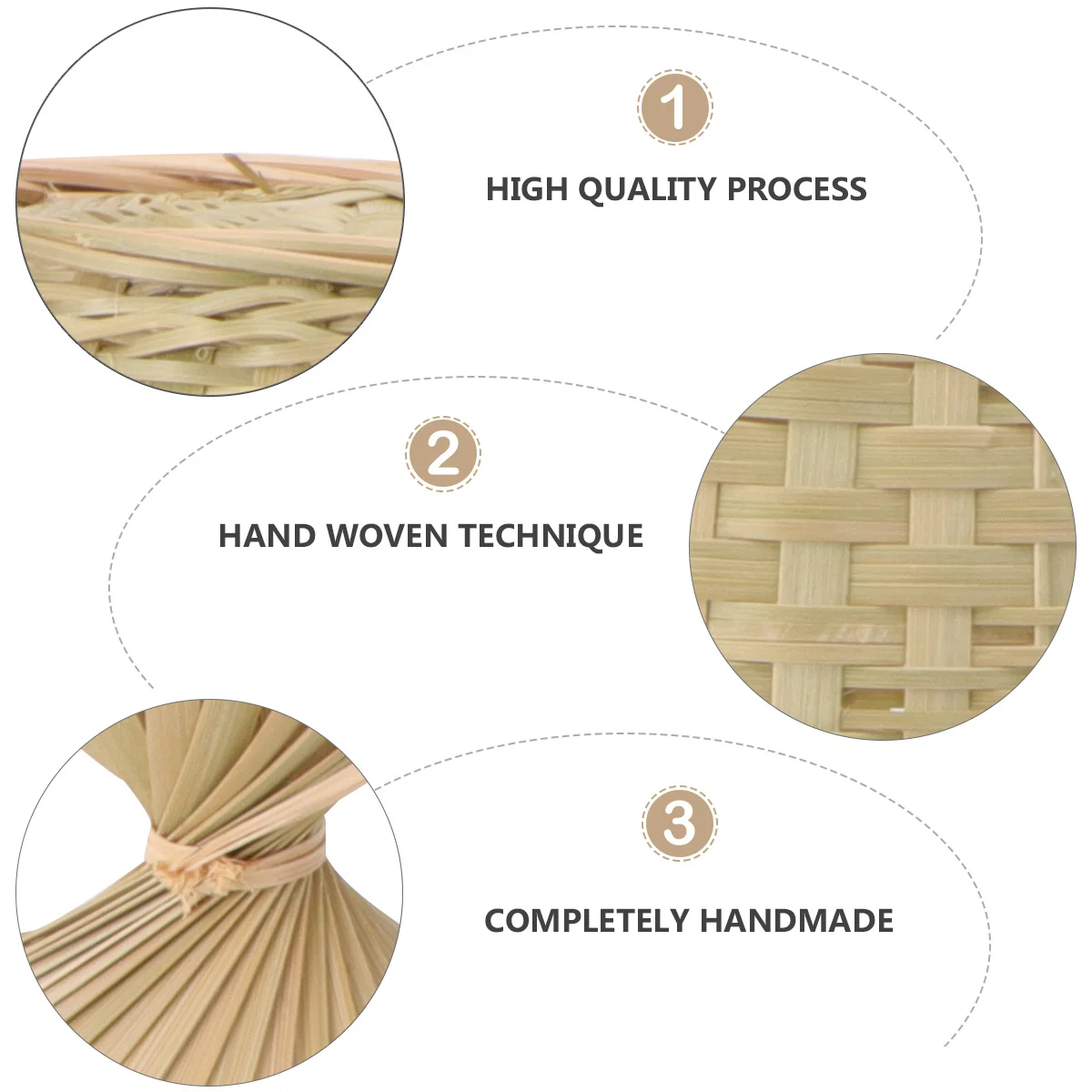 

1Pcs Bamboo Weaving Basket Handmade Flower Container Modern Minimalist Home Decor Durable Unique Woven Vase Bamboo Flowerpot