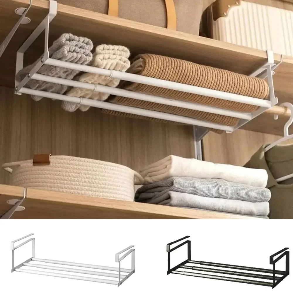 

1PC Shoe Rack Retractable Shoe Cabinet Layered Partition Holders Hanging Racks Home Neatening Storage Rack Portable Space-saving