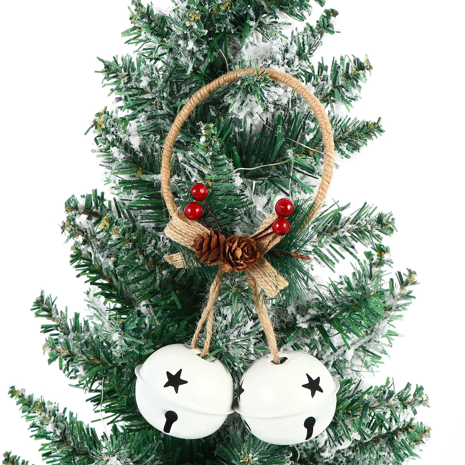 2Pcs Christmas Hanging Bells V - Home Xmas Decor Ideas 评论和价格