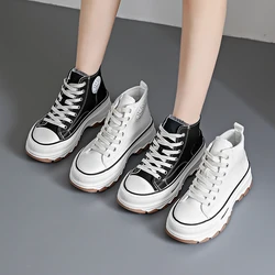 Women Sneakers New Canvas Shoes Casual Platform Stars Canvas Trainers Running Sport Shoes Tennis Shoes Outdoor Walking Sneakers