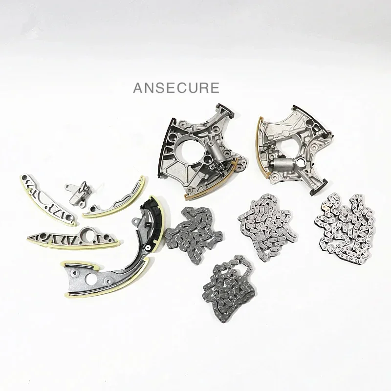

Engine Timing Chain Kit Chain Tensioner Guide Rail For Audi A4 B7 A6 C6 A8 D3 2.4 3.2 AUK BKH BPK BYU