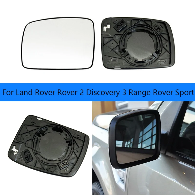 Car Left/Right Side Heated Mirror Glass for Land Rover Rover 2 Discovery 3 Range Rover Sport Rearview mirror LR017070 / LR017067