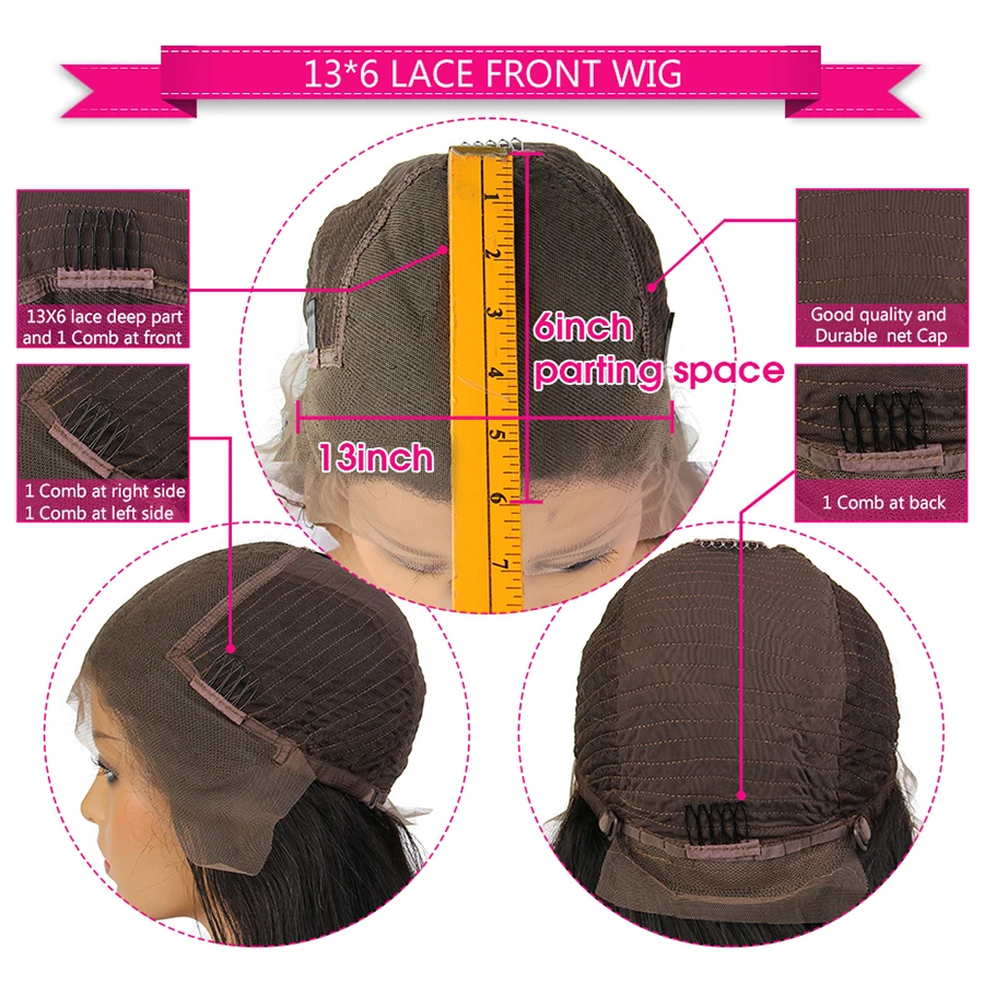 Topnormantic 99J Cor 13x4 Lace Front Perucas Para As Mulheres Onda Do Corpo Remy Brasileiro Peruca de Cabelo Humano com Pré Arrastado Linha Fina