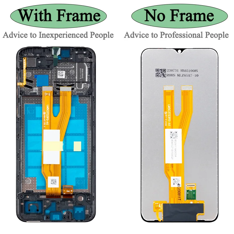 SM-A032F A032M A032F/DS Premium Lcd For Samsung Galaxy A03 Core Display Touch Screen Digitizer Panel Assembly For Samsung A032