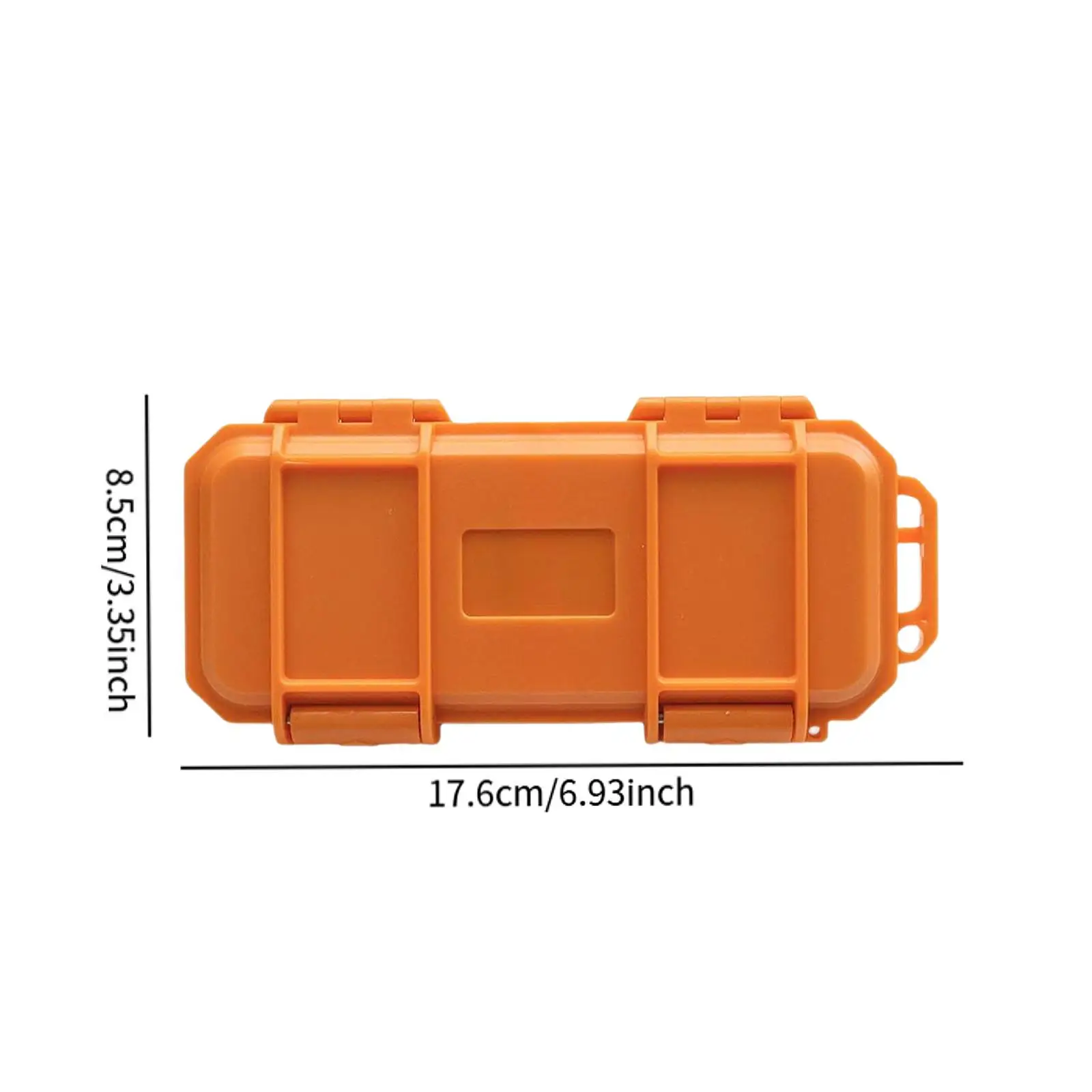 Everyday Carry Tool Storage Box Dustproof Lightweight 17.6x8.5cm Portable Built in Foam Sponge Waterproof Knife Case