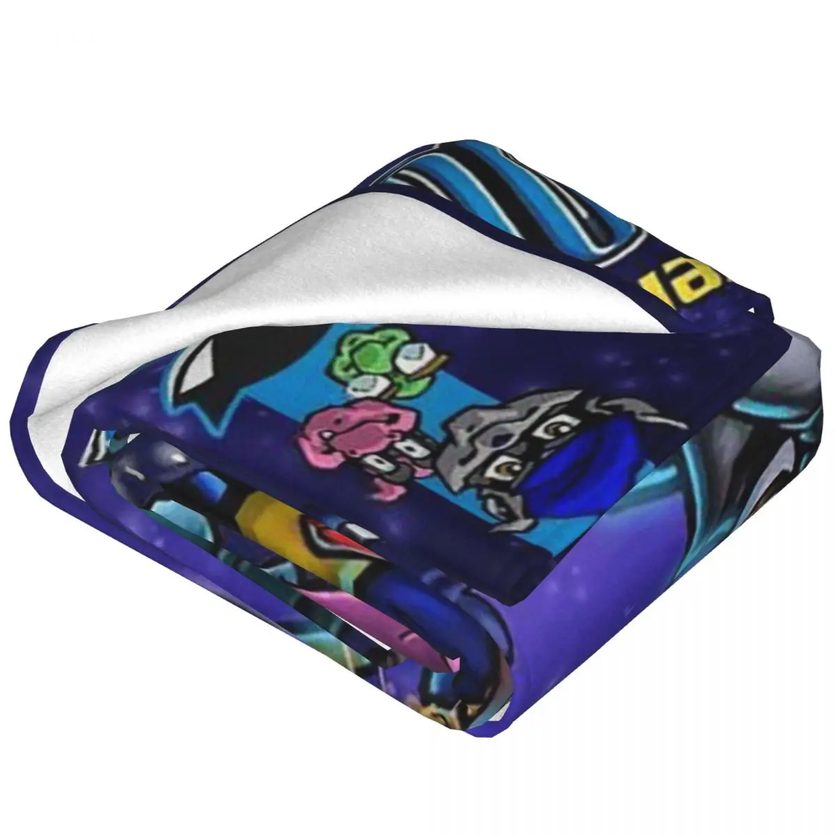 Comic Collage Sly Cooper Raccoon Fox Turtle Hippo Comic Manga Anime Game Blanket Soft Flannel Throw Blanket Bedding for Bedroom