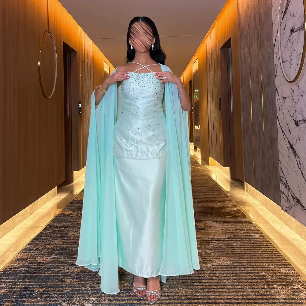 

Индивидуальные повседневные ретро-платья с бисером и блестками, прямые платья миди с лямкой на шее, платья для особых случаев на заказ, размеры, высокое качество