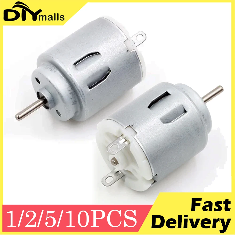 1/2/5/10 PCS 140 Motor 15000 RPM DC 3V-6V for DIY Electric Toy Car Ships Boats Small Fan R140 DC Toy Micro Motor