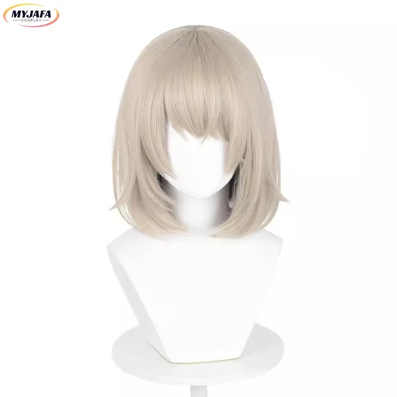 Falin touden cosplay wig high quality anime short Grey Gold heat resistant anime cosplay costume wig track cap