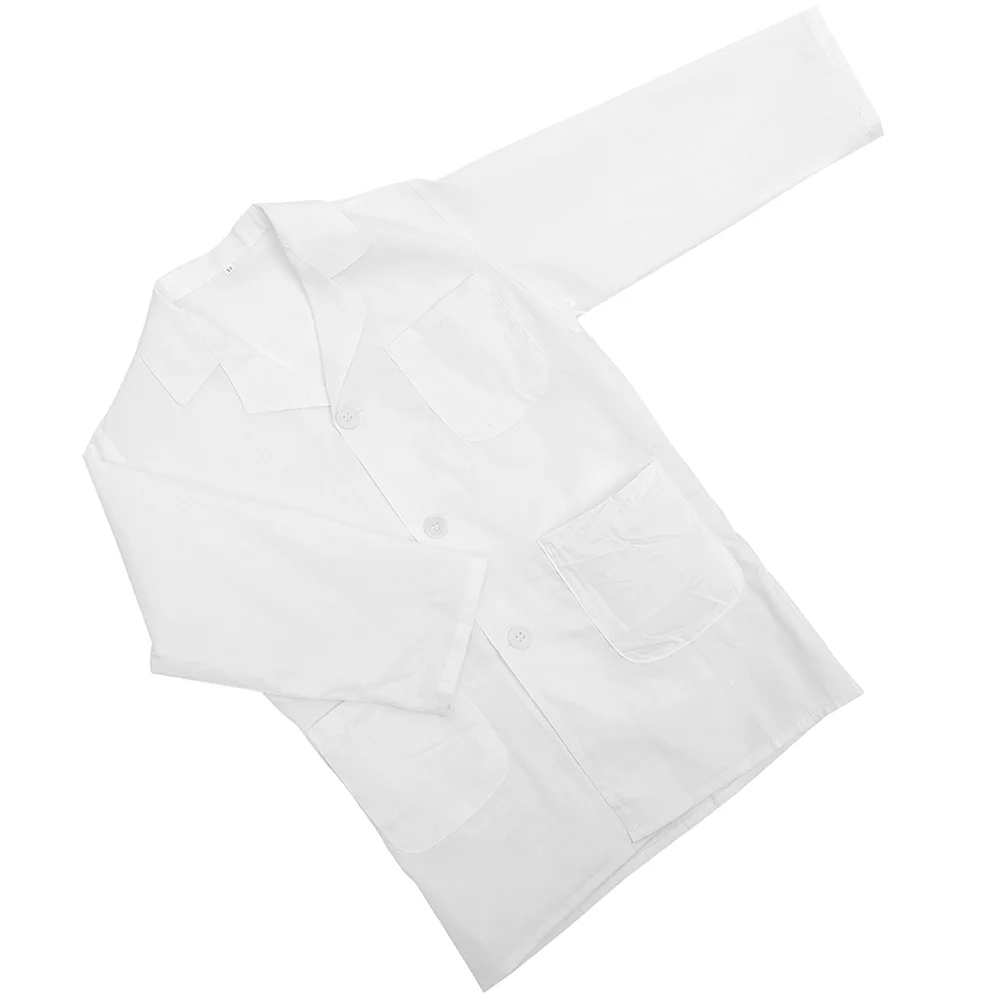 Decorate Children's Lab Coat Primary School Dress for Kids Accessory Fabric Washable Scientist Clothes Costumes