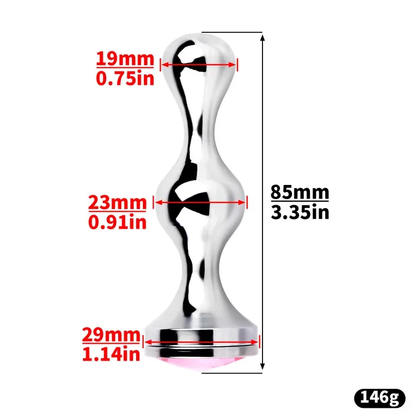 Jaula de castidad de acero inoxidable, eyaculación retardante de pene con tapón Anal, juguete sexual de restricción, bloqueo BDSM, fetiche erótico para hombres
