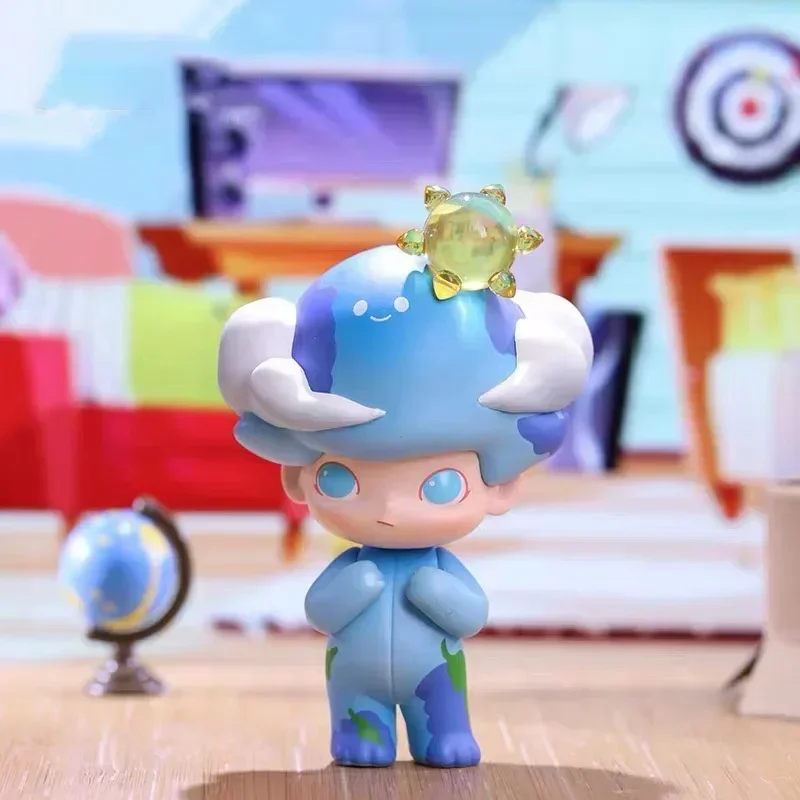 

POP MART DIMOO Space Travel Series 100% оригинальная слепая коробка-сюрприз Mystery Box милые аниме фигурки домашний декор для рабочего стола