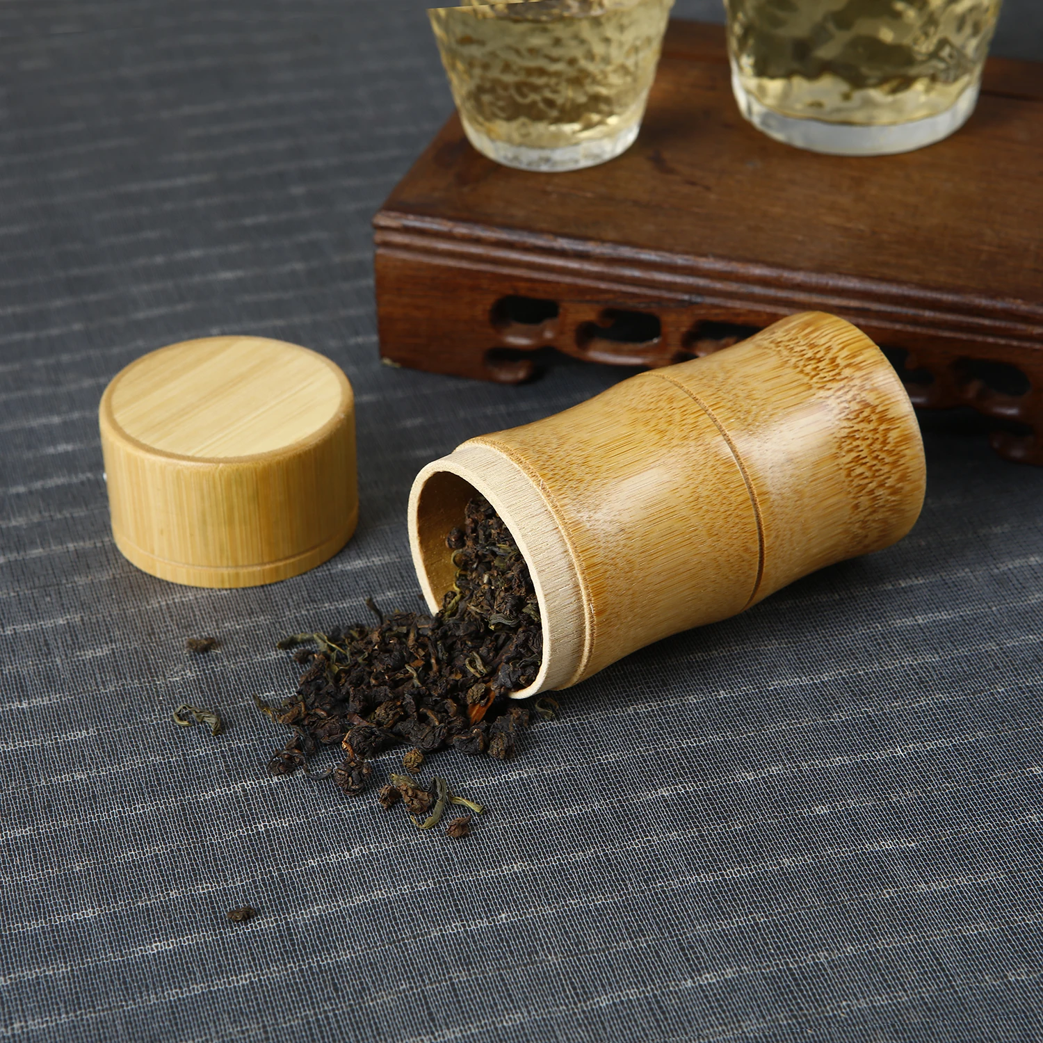 Portable Bamboo Food Storage Box 3