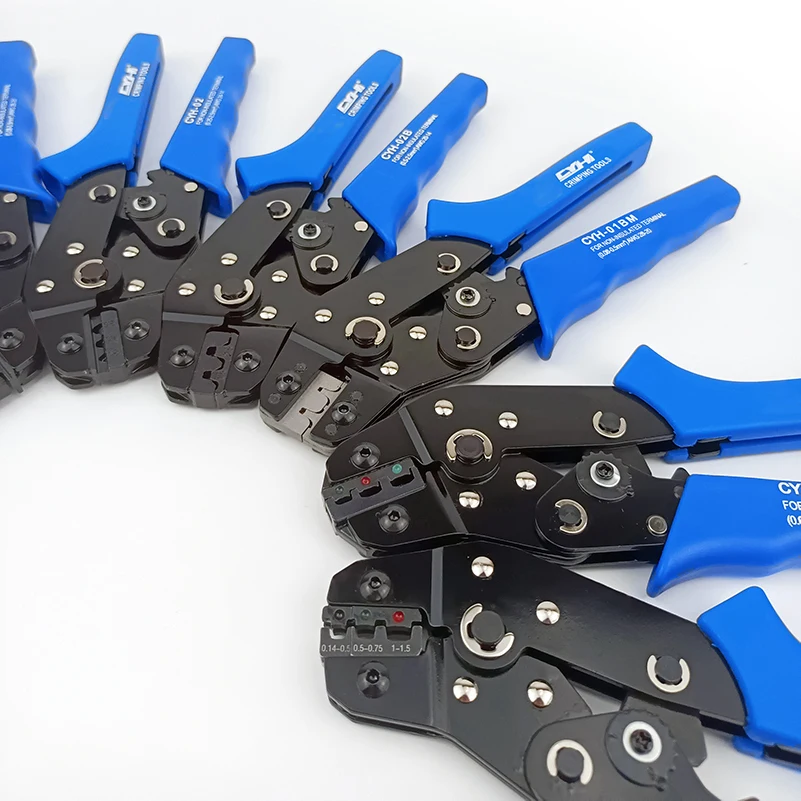 Professional terminal crimping connector wire ratchet pliers Terminal crimping pliers crimping tools