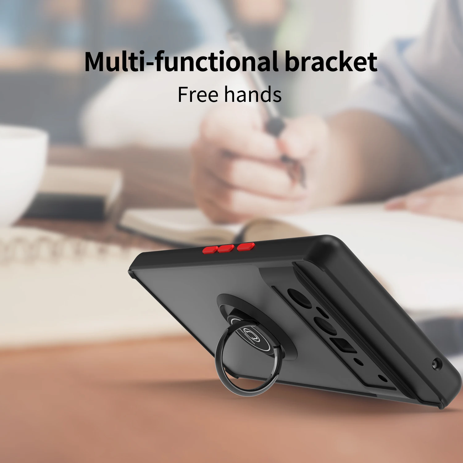 درع مقاوم للصدمات لهاتف Pixel 6 Pro، حامل مغناطيسي، حامل حلقي، حافظات هاتف، غطاء خلفي لهاتف Google Pixel 6 Pro #6