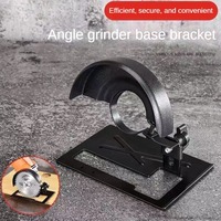 Adjustable Metal Angle Grinder Bracket Stand Holder Protective Cover Set Balance Base Guard Cover for DIY Woodwoking Tools