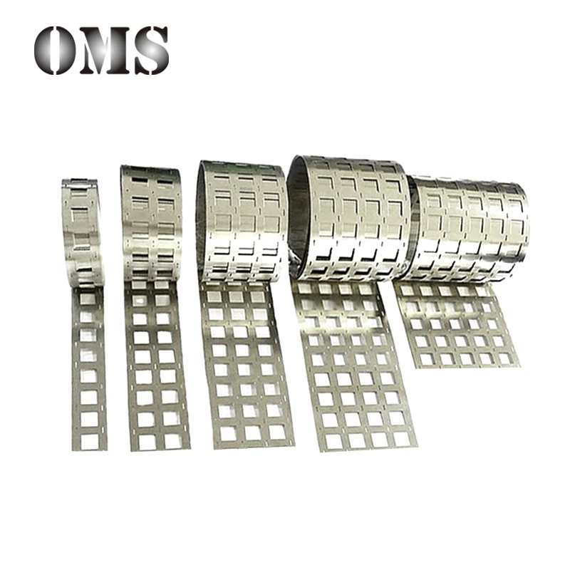 5M 0.15*25.5*18.5mm Nickel Plated Steel Strip 2P/3P/4P/5P/6P Nickel-plating Strips For 18650 Li-ion Batteries Pack Spot Welding