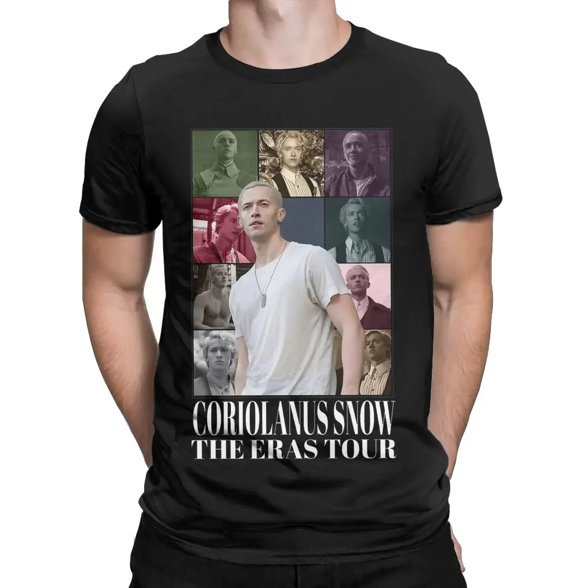 Coriolanus Snow Tom Blyth Men's T Shirt Hipster Tees Short Sleeve O Neck T-Shirts Pure Cotton Classic Clothes