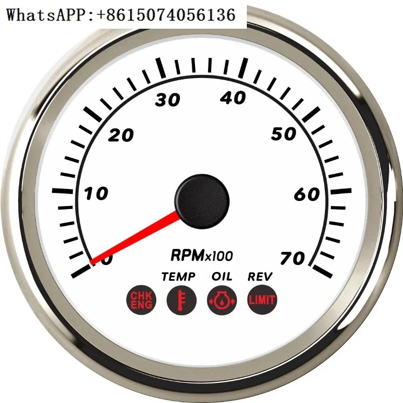 Suzuki outboard engine tachometer with oil temperature and oil pressure engine fault prompt 7000RPM