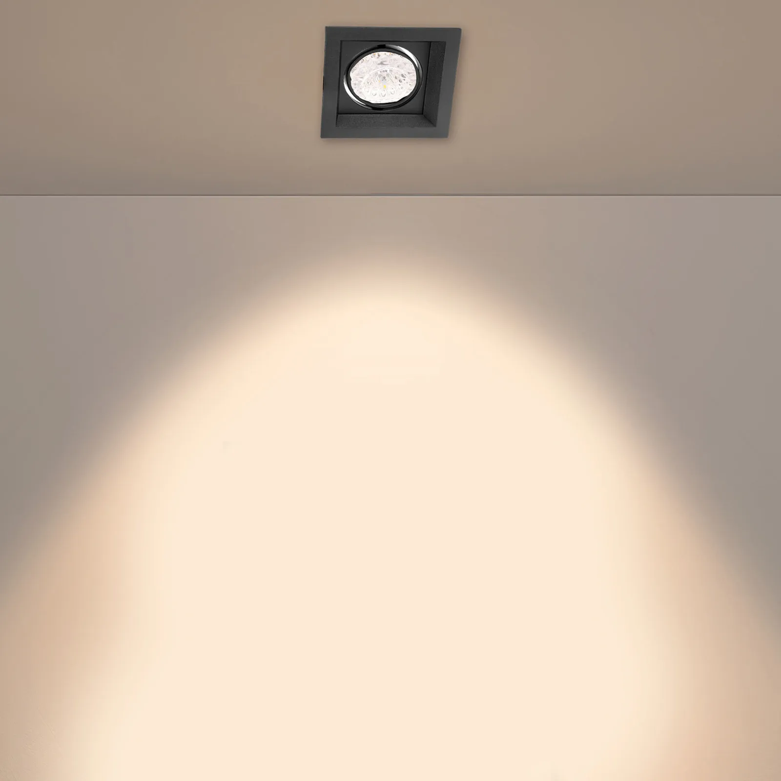 Recessed Lighting Trim MR16 GU10 Metal Spotlight Downlight Holder Durable Repair Ring Frame