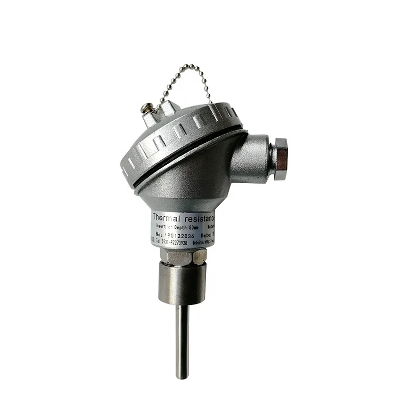 Custom Waterproof Temperature Sensor Probe Thread Connection Explosion Proof Thermocouple