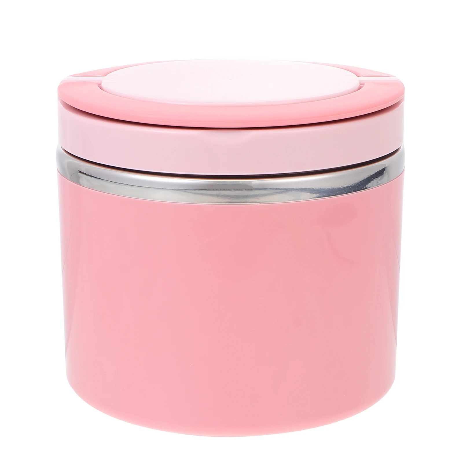 

1Set Insulated Lunch Container Lightweight Small Size Easy Carry Use Stainless Steel Soup Container Food Warm Jar