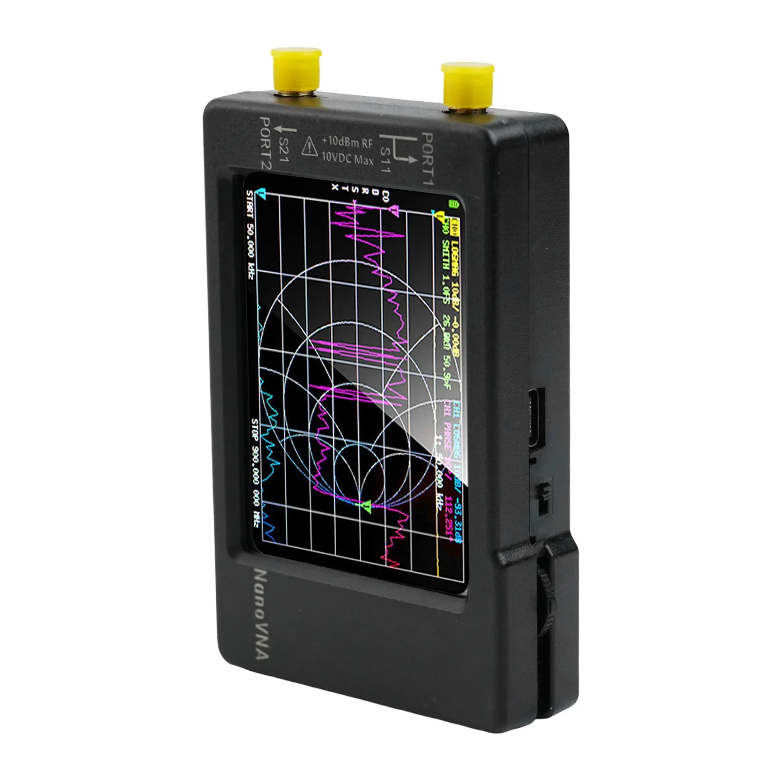 

Portable Pocket VNA 2 8 inch Vector Network Analyzer Accurate Resonance Position Perfect for Professionals on the Move