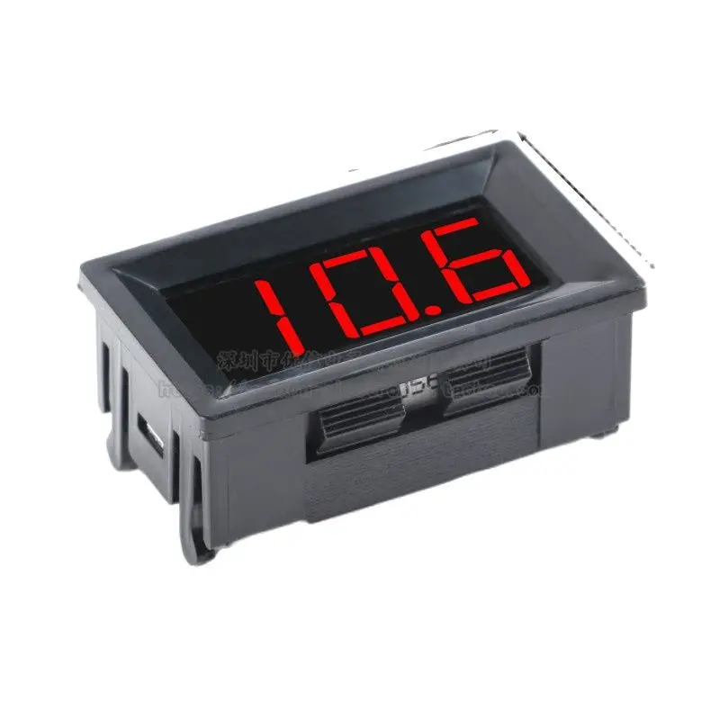 Dc digital upper and lower limit alarm voltmeter high and low voltage warning High precision digital display head XH-B105