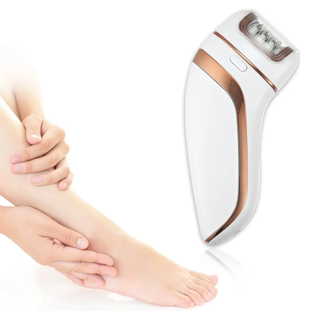 3 in 1 Electric Epilator Cordless Hair Remover Kit Rechargeable Portable Shaver Callus Remover Ergonomic Design USB Charge