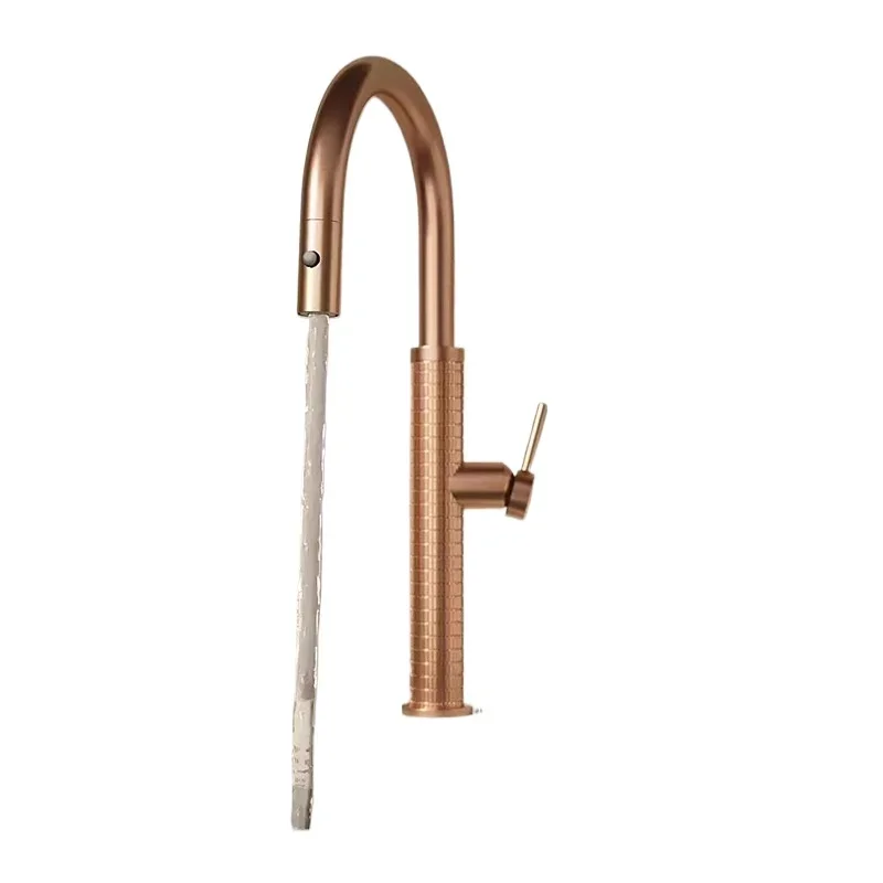 Bathroom Italian pull-out kitchen faucet, vegetable basin faucet