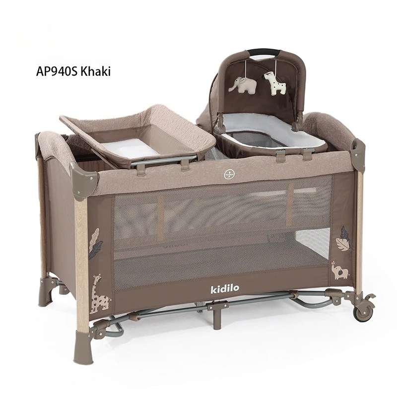 Immagine 4: Letto per bambini multifunzionale Letto per bambini pieghevole portatile giocabile per neonati