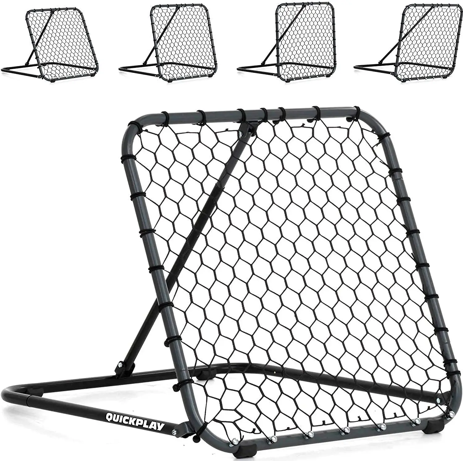 PRO Rebounder Adjustable Angle Multi-Sport Trainer Available in 3x3', 5x5' & 7x7' | Soccer Rebounder or Baseball & Softball Pitc